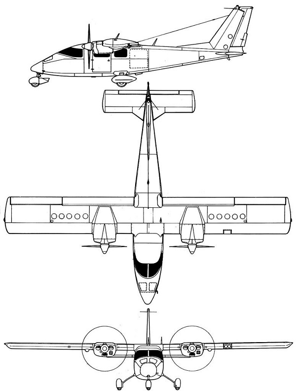 Diamond DA-42 shema